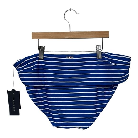 NWT Tommy Hilfiger | Women's Striped Fold Over Swim Bottom XXL - Picture 4 of 8